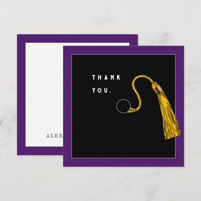 Graduation Thank You Cards (Front/Back)