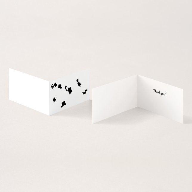 Graduation Thank You cards (Inside and Outside)