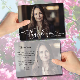 Graduation Thank You Note Postcard