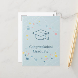  Graduation Thank You Postcard