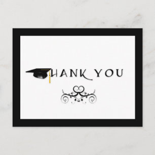 Graduation Thank You Postcard