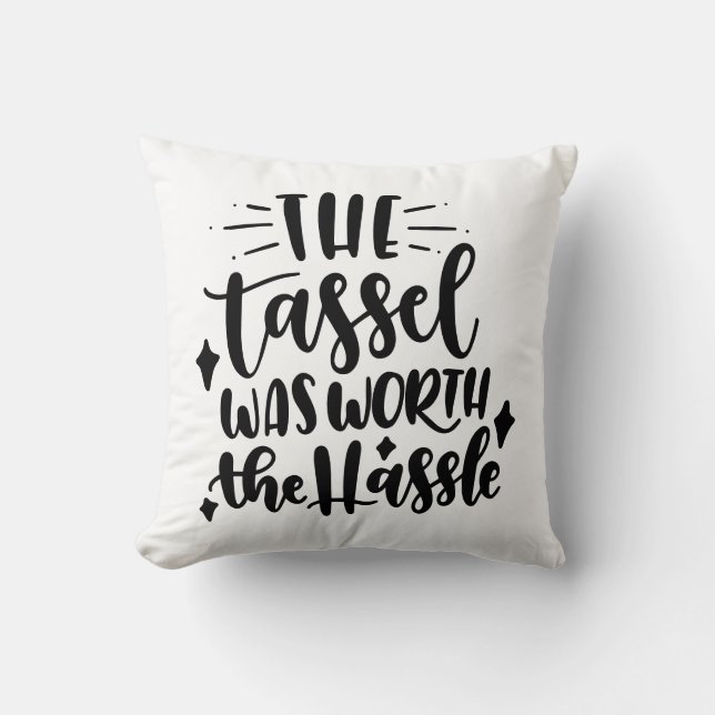 Graduation Throw Pillow (Front)