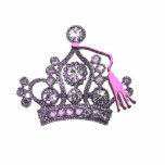 Graduation Tiara Sculpture Standing Photo Sculpture<br><div class="desc">Tiara with Graduation Tassel - These are fabulous for graduation parties - They make wonderful awards,  table decor or cake tops! Other fun graduation products available!</div>