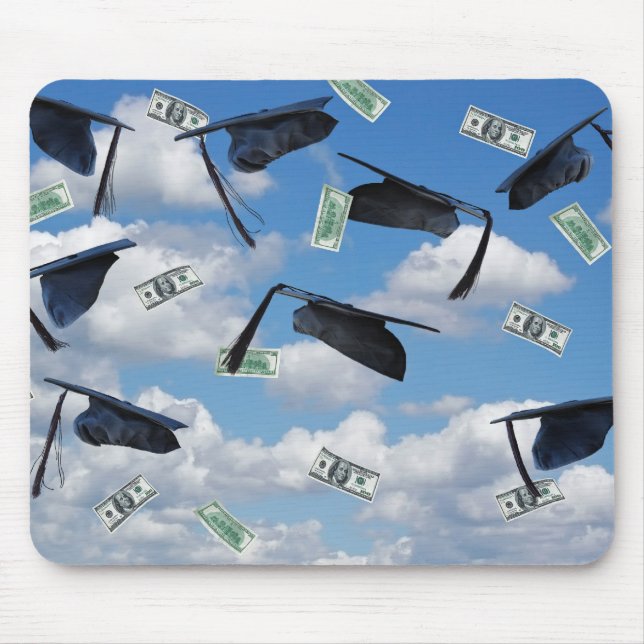 Graduation Toss Mouse Pad (Front)