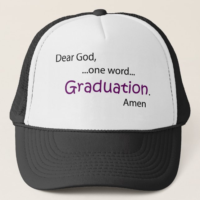 Graduation Trucker Hat (Front)