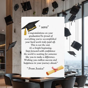  Graduation- Universal Design for all ages Invitation