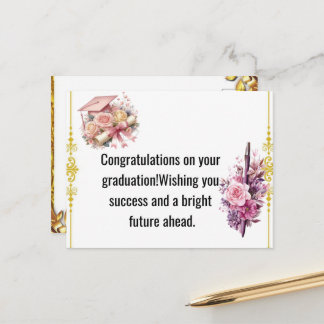  Graduation- Universal Design for all ages Postcard