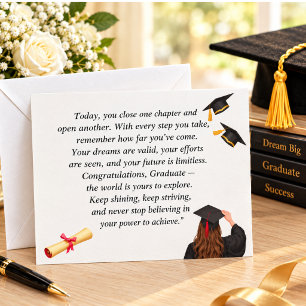 Graduation- Universal Design for all ages Postcard