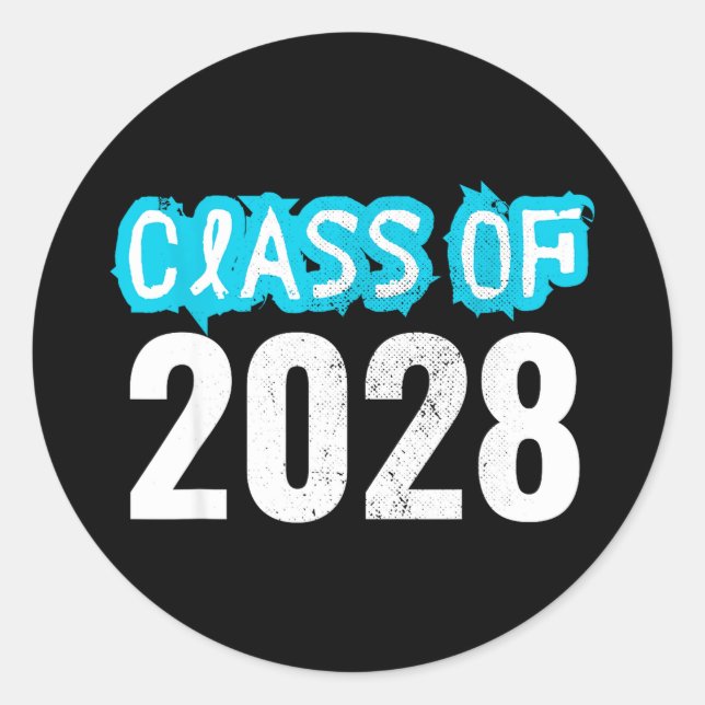 Graduation university elementary or high schoolGra Classic Round Sticker (Front)