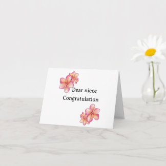 graduation wishes for niece congratulations niece card