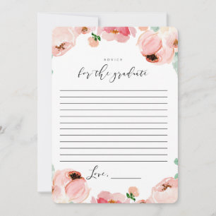 Graduation Words of Wisdom Advice Cards