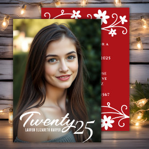 Graduation Year Custom Photo Graduation Party Invitation