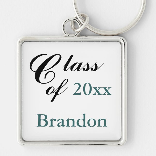 Graduation Year Keychains (Front)