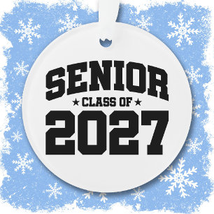 Graduation Year School Pride Senior Class of 2027 Ornament