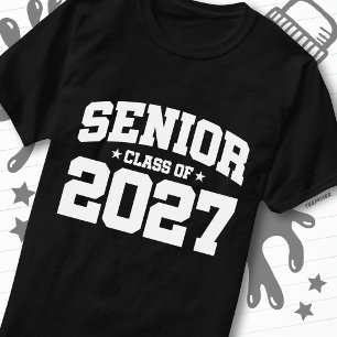 Graduation Year School Pride Senior Class of 2027 T-Shirt