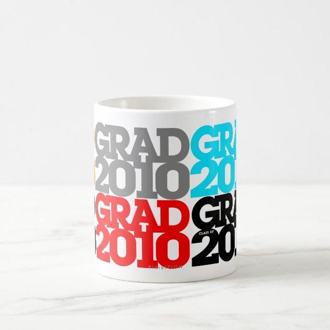 Graduations Class Of 2010 Colours Mug (Center)