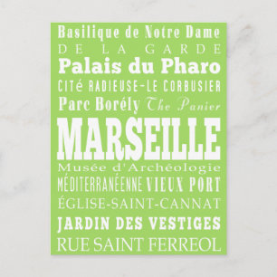 Graduations Unique Marseille, France Gift Postcard