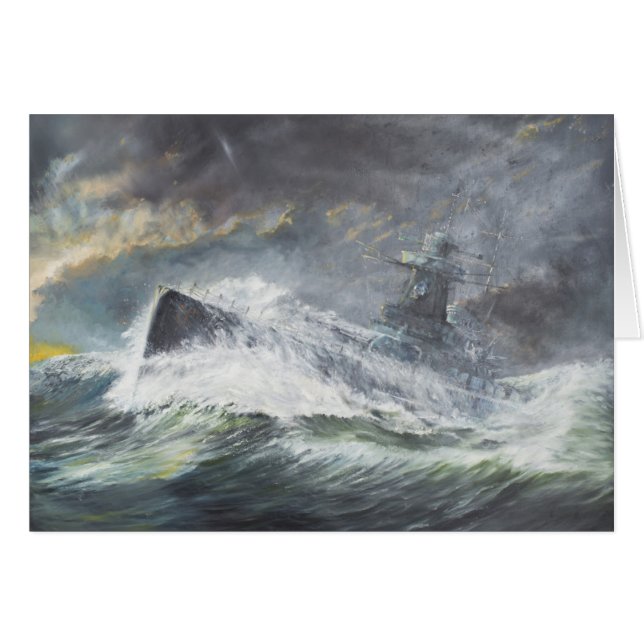 Graf Spee enters the Indian Ocean 3rd November (Front Horizontal)