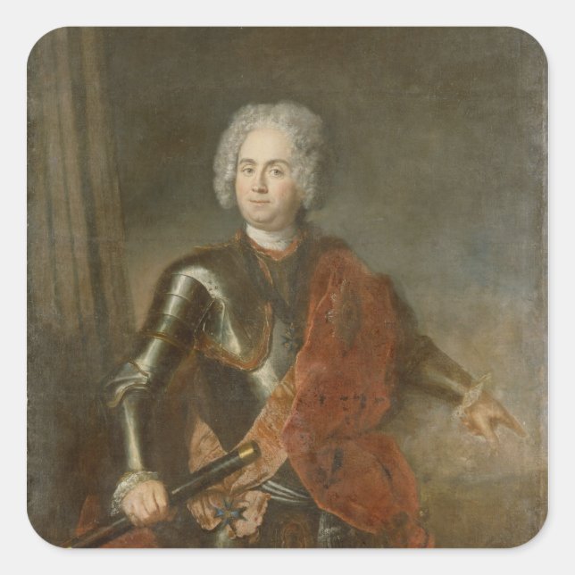 Graf von Schwerin Square Sticker (Front)