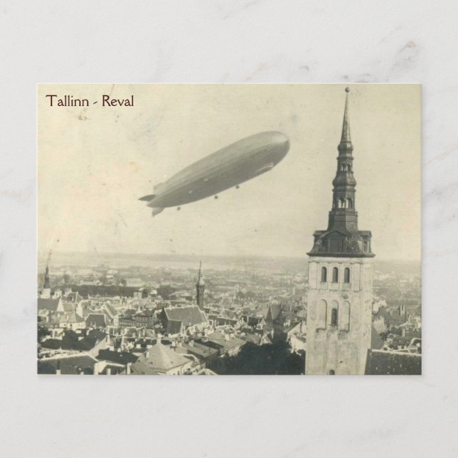 Graf Zeppelin in Tallinn vol.2 Postcard (Front)