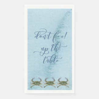 Graffitee Studios coastal humour dinner napkin
