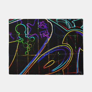 Graffiti 10 dmcn doormat