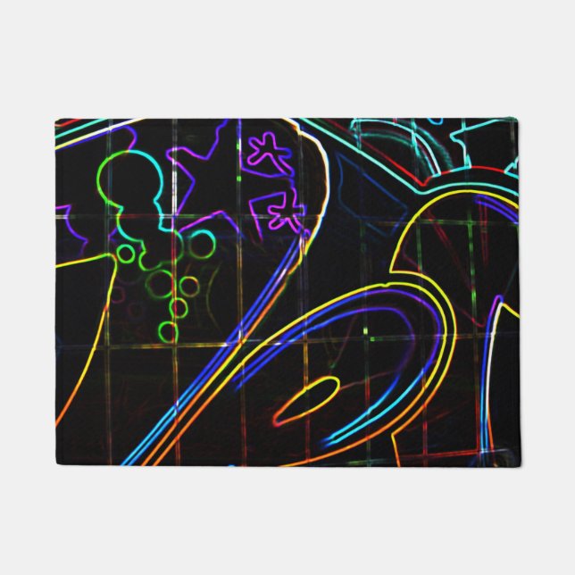 Graffiti 10 dmcnm doormat (Front)