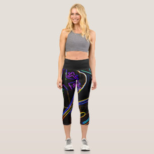Graffiti 10 lecapa capri leggings