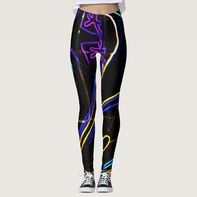 Graffiti 10 lem leggings (Front)