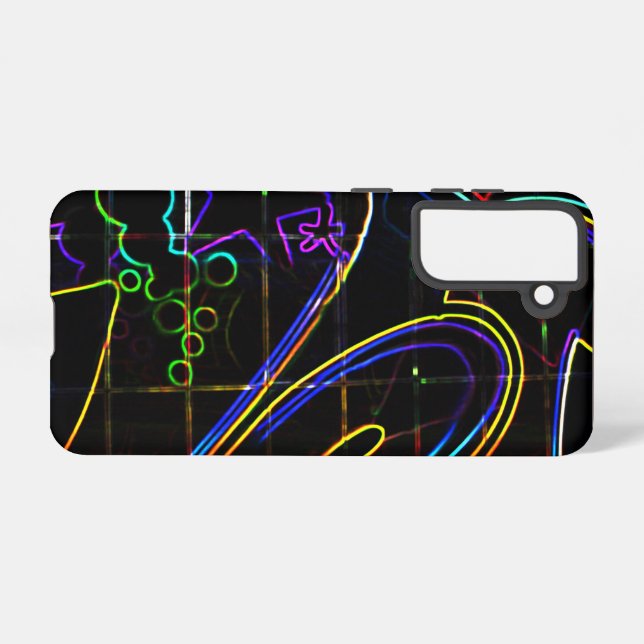 Graffiti 10 sgcna samsung galaxy s21 case (Back Horizontal)