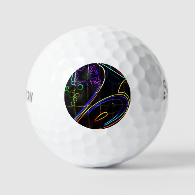 Graffiti 10 ssf gbcna golf balls (Front)