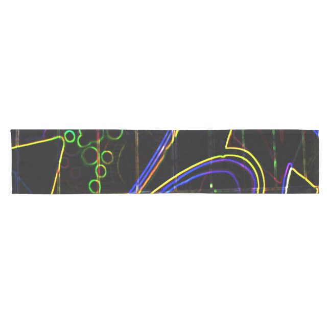 Graffiti 10 trcna short table runner (Horizontal)