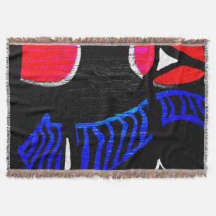 Graffiti 11 tba throw blanket