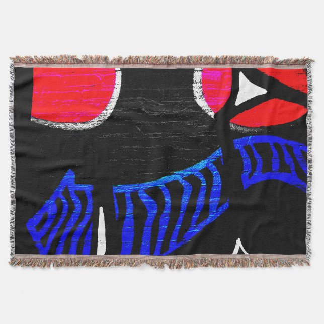 Graffiti 11 tba throw blanket (Front)