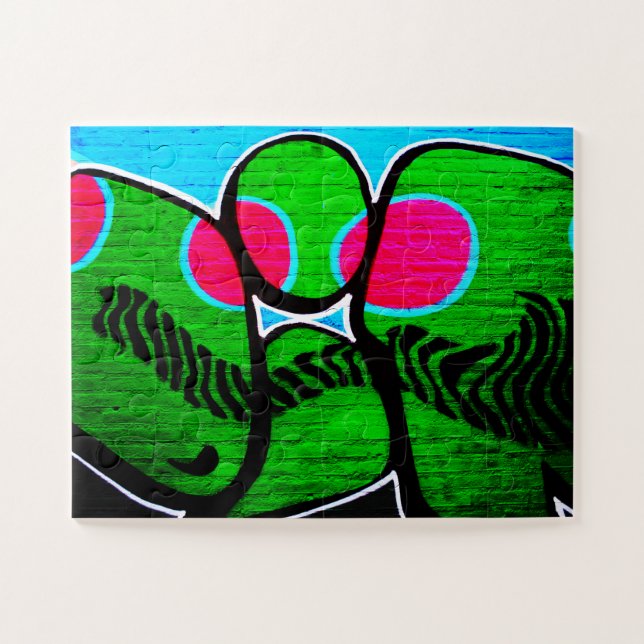 Graffiti 12 11x14 30pc jpm jigsaw puzzle (Horizontal)