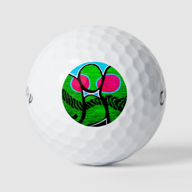 Graffiti 12 cwb gbcnm golf balls (Front)