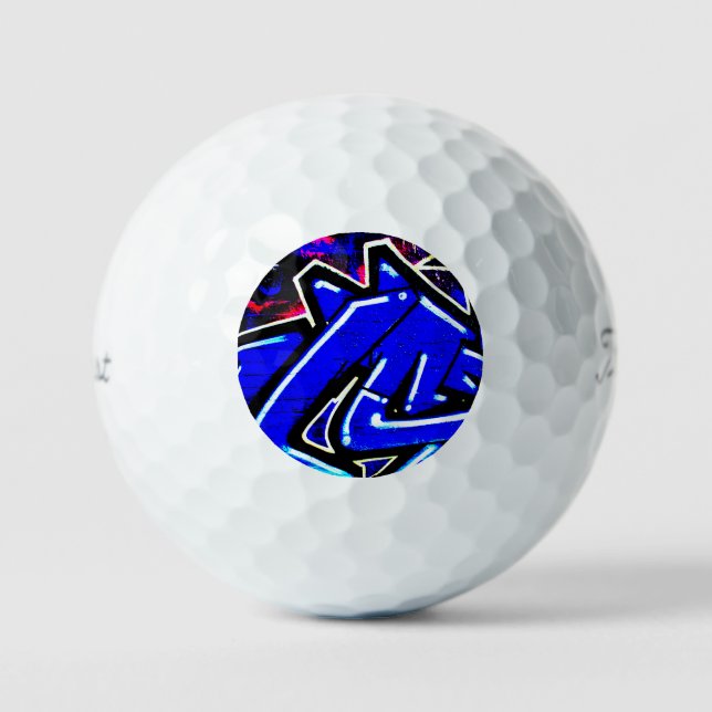 Graffiti 13 tpv1 gbcna golf balls (Front)