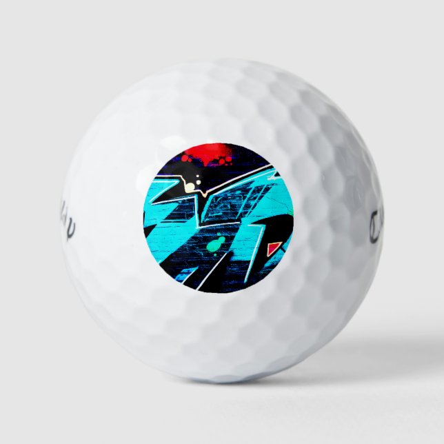 Graffiti 14 cwb gbcna golf balls (Front)