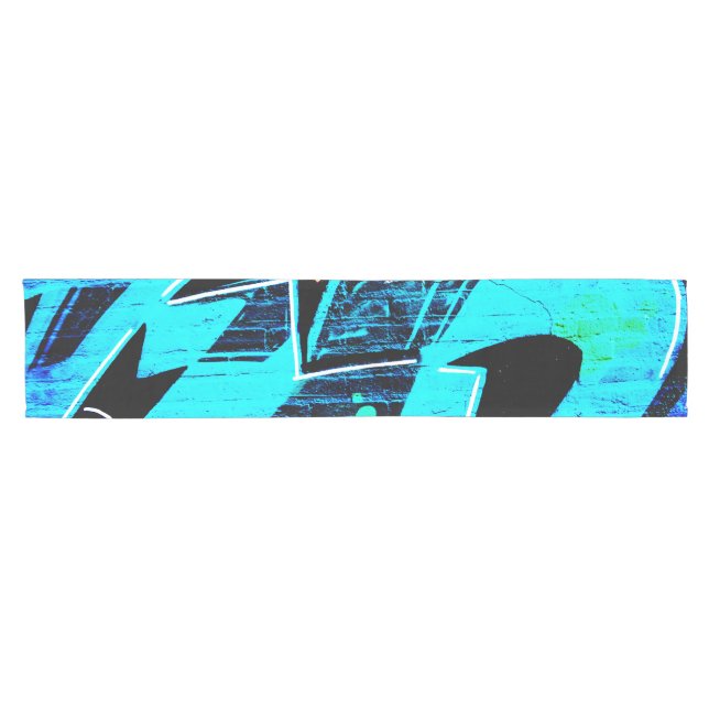 Graffiti 14 trcnm short table runner (Horizontal)