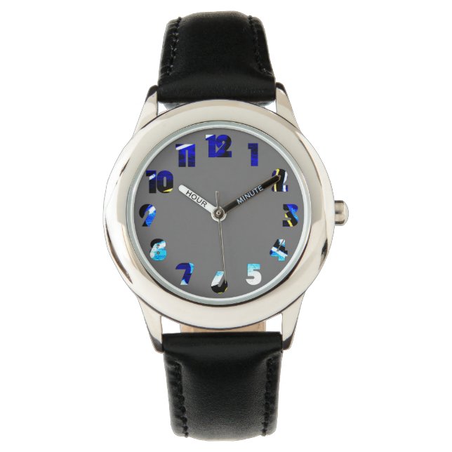 Graffiti 15 Number Overlay wacna Watch (Front)
