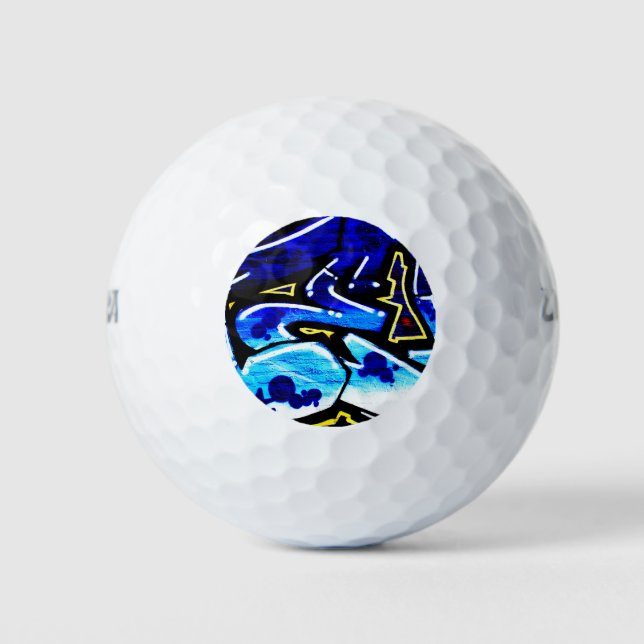 Graffiti 15 wu gba golf balls (Front)