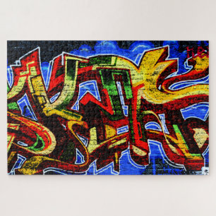 Graffiti 17 20x30 1014pc jpcnm jigsaw puzzle