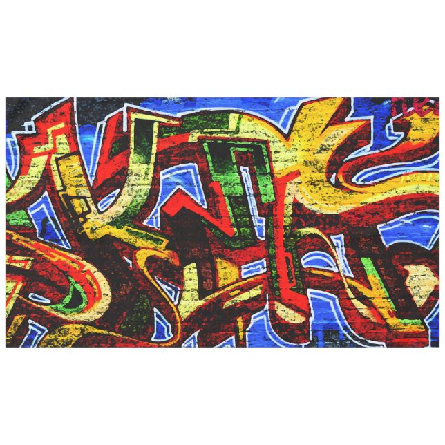 Graffiti 17 60x104 tccna tablecloth (Front (Horizontal))