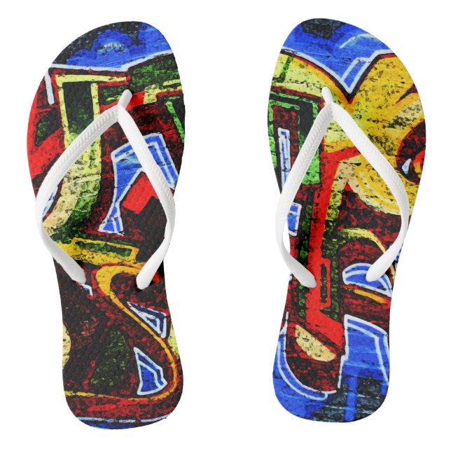 Graffiti 17 ffa thongs (Footbed)