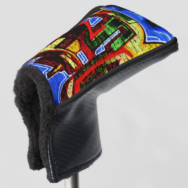 Graffiti 17 pcm golf head cover (3/4 Front)