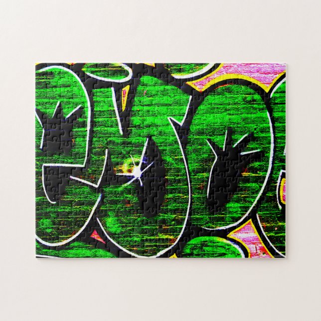Graffiti 18 11x14 252pc jpcnm jigsaw puzzle (Horizontal)