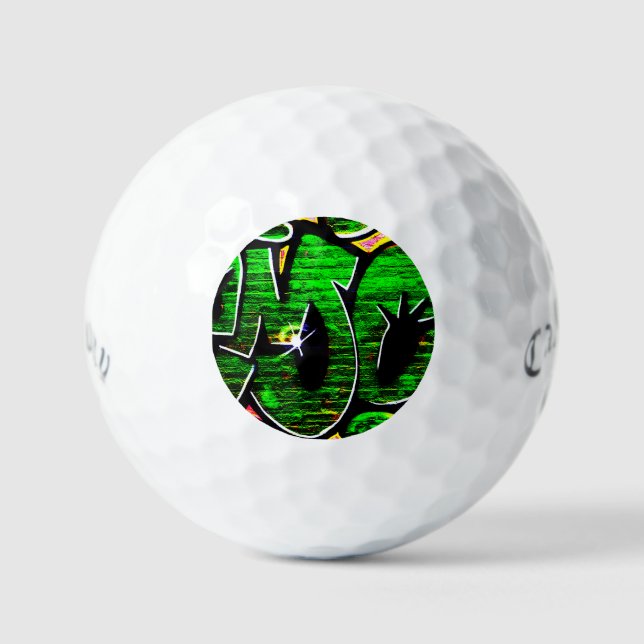 Graffiti 18 css gbm golf balls (Front)