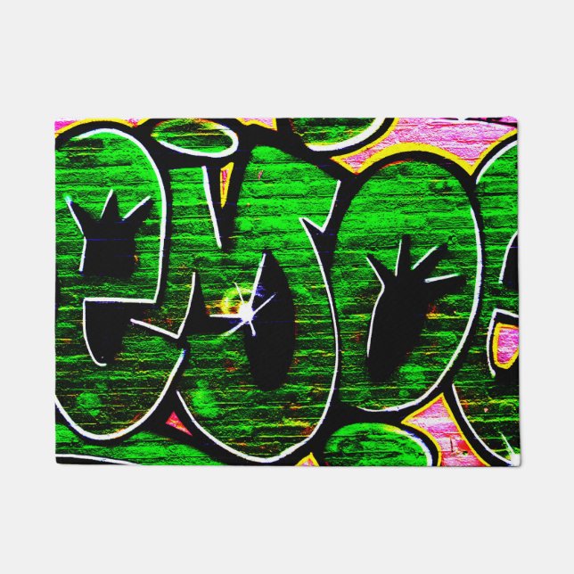 Graffiti 18 dmcnm doormat (Front)