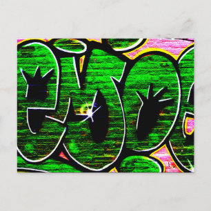 Graffiti 18 pc arc4 postcard