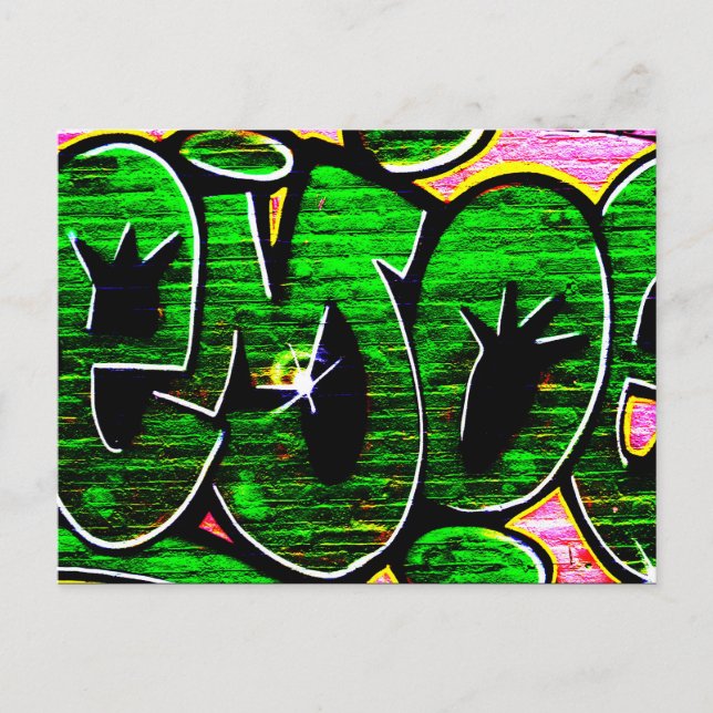 Graffiti 18 pccnm postcard (Front)
